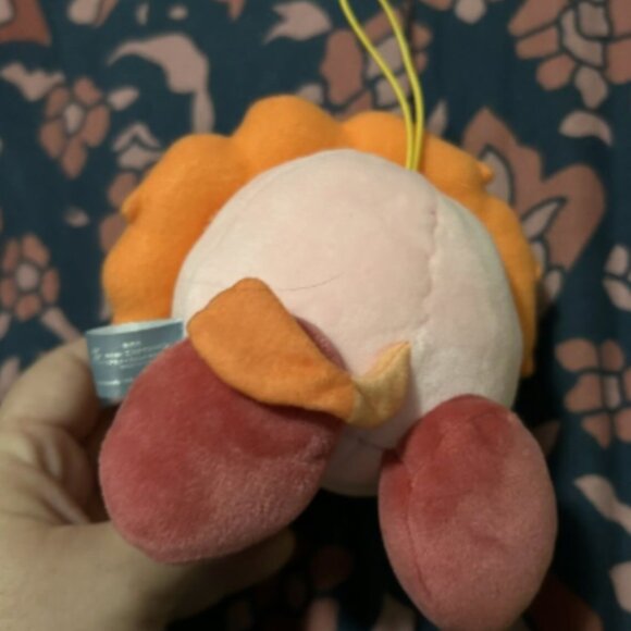 Kirby Super Star Plush Key Chain Horoscope Collection Leo Japan - Picture 2 of 3